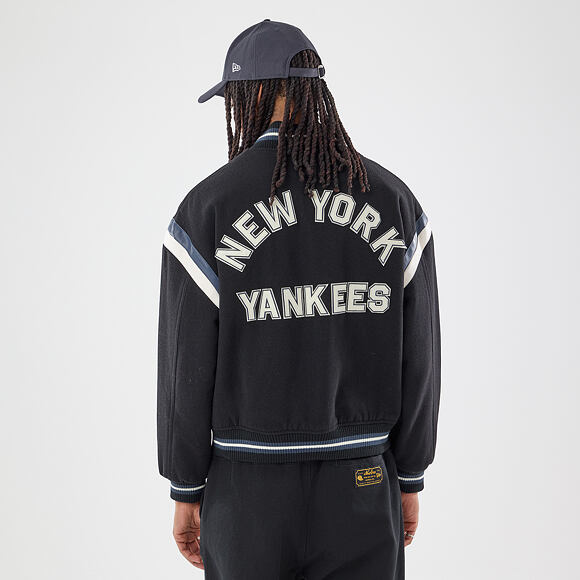 Jacket New Era - MLB Ds Varsity Jacket - NY Yankees - Black