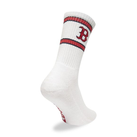 New Era MLB Premium Boston Red Sox White Socks