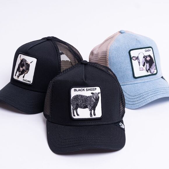 Goorin Bros. Brothers Animal Farm Core The Black Sheep Black Cap