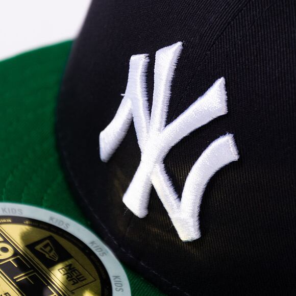 Dětská Kšiltovka New Era - 59FIFTY Kids MLB Team Color - New York Yankees - Navy / Green