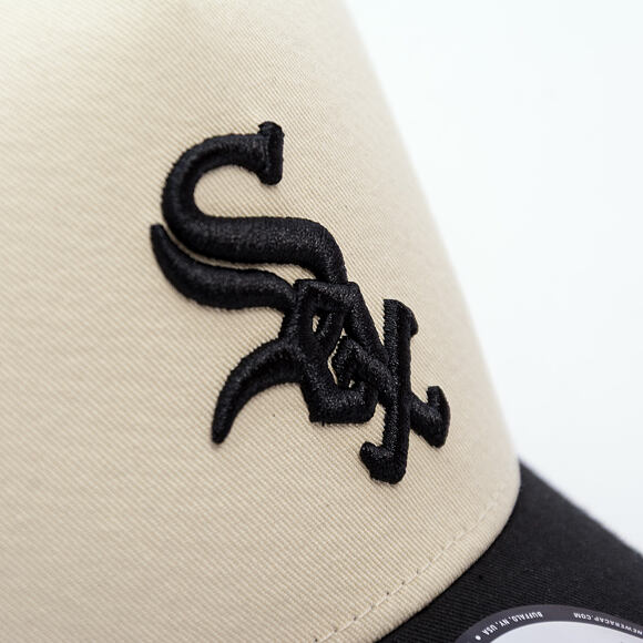 Kšiltovka New Era - MLB All Star Game Patch 9FORTY A-Frame - Chicago White Sox - Cream / Team Color