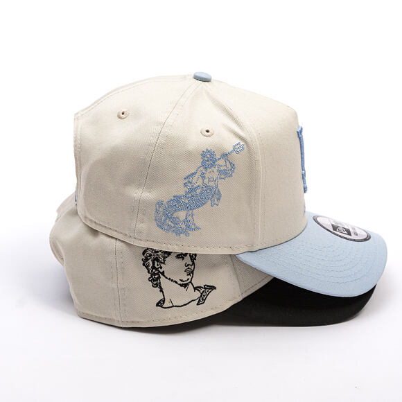 Kšiltovka New Era - MLB Mythical 9FORTY A-Frame - NY Yankees - Ivory / Black
