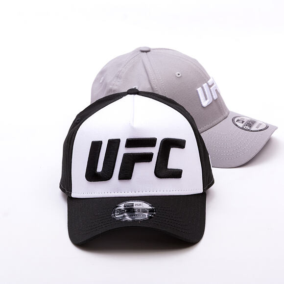 Kšiltovka New Era - UFC MMA Core Logo 9FORTY Trucker - White / Black