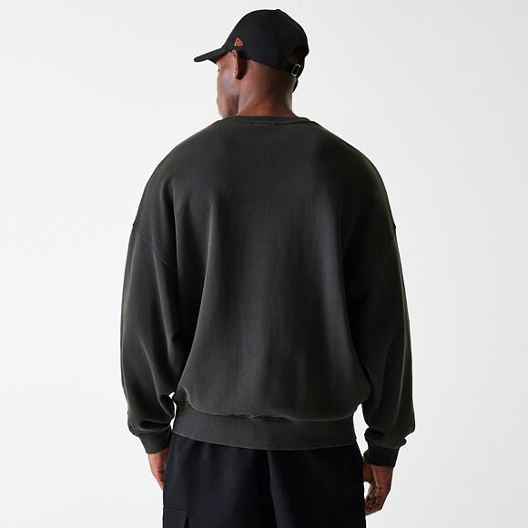 Mikina New Era - NBA Washed Graphic Crewneck - Chicago Bulls - Black