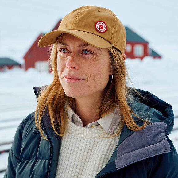 Kšiltovka Fjällräven - Fjällräven Logo Cap - Buckwheat Brown