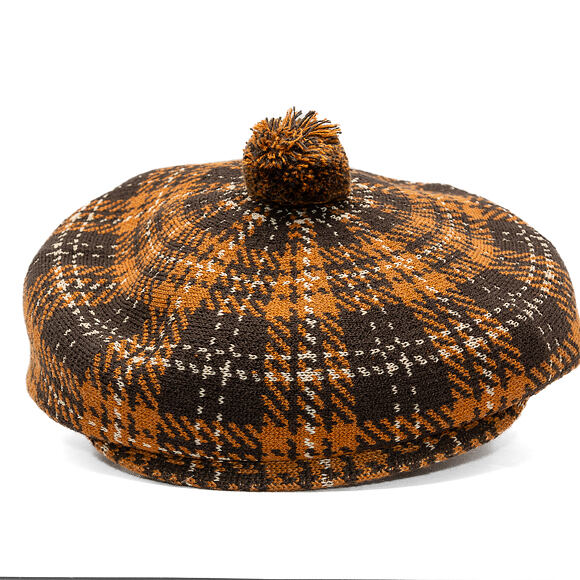 Kangol - New Heritage Flat Cap - Espresso Check