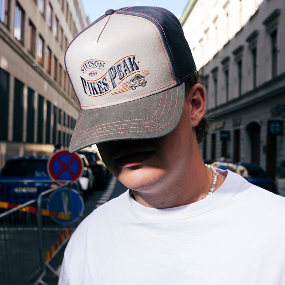 Kšiltovka Stetson - Trucker Cap Pikes Peak - 55