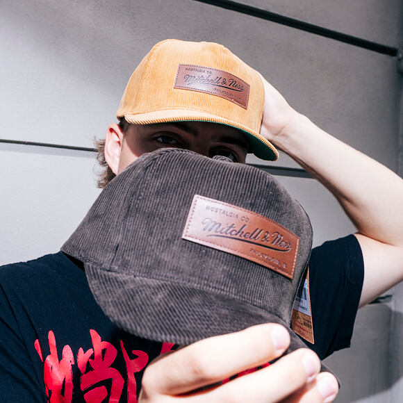 Kšiltovka Mitchell & Ness - Cord Pro Crown - Own Brand - Brown