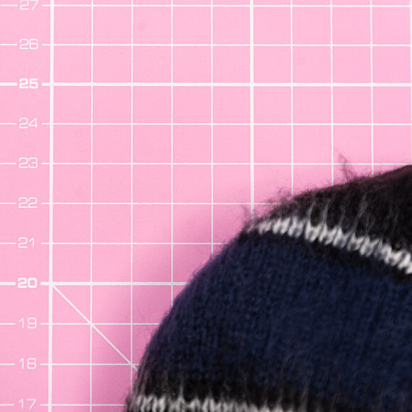 Kangol - Fuzzy Stripe Beanie - Black