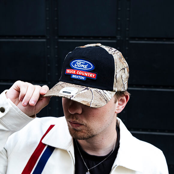 Kšiltovka Brixton - Ford Truck Country Mp Snpk - Burnt Rubber/Camo