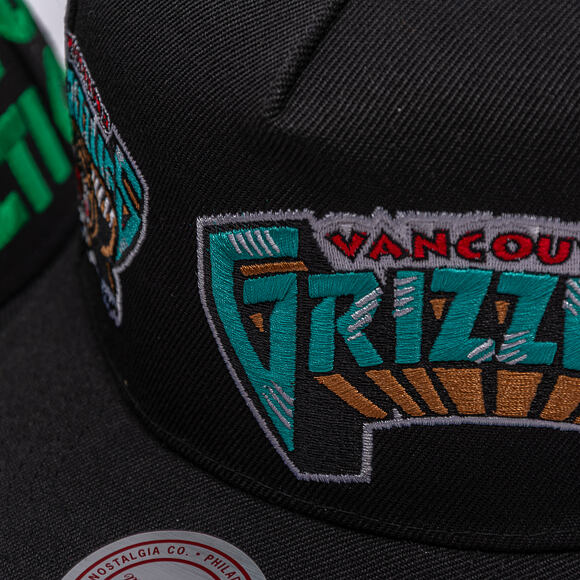 Kšiltovka Mitchell & Ness - NBA Busted Pro HWC - Vancouver Grizzlies - Black