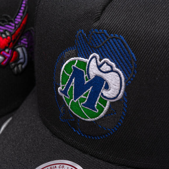 Cap Mitchell & Ness - NBA Tilted Pro Snapback Hwc - Dallas Mavericks - Black