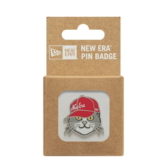 Pin New Era - Branded Cap Pin - Cat - Silver