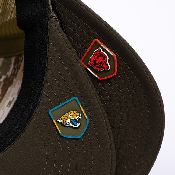 Cap New Era - NFL25 "Salute to Service" - 9SEVENTY Stretch-Snap - Jacksonville Jaguars 