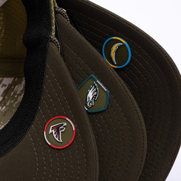 Cap New Era - NFL25 "Salute to Service" - 9SEVENTY Stretch-Snap - Philadelphia Eagles 