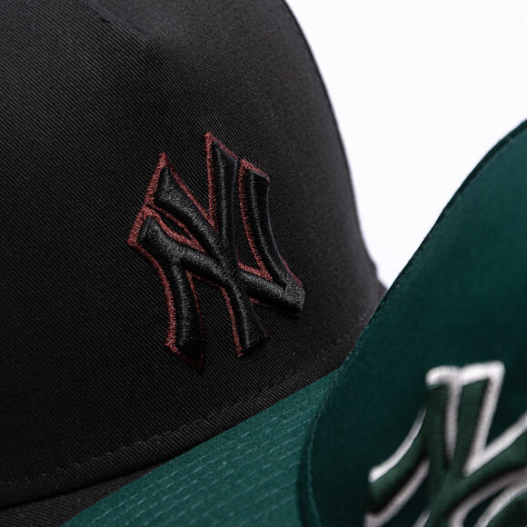 Cap New Era - MLB Team Outline 9FORTY A-Frame - NY Yankees - Black / Burgundy