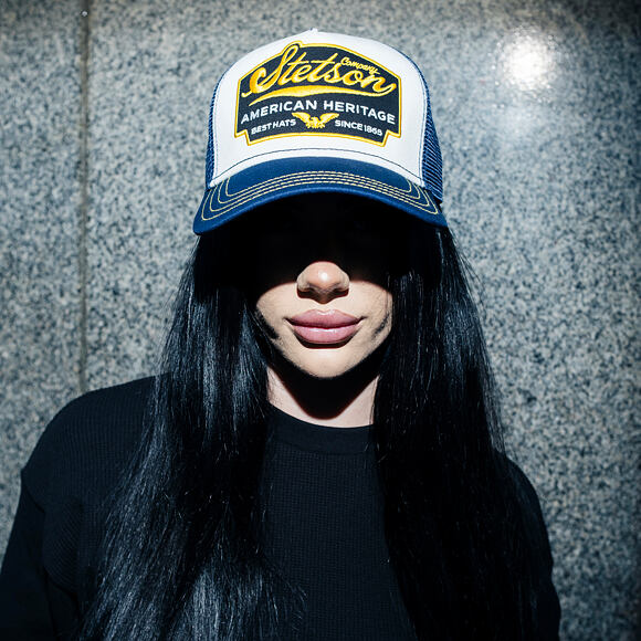 Stetson Amarican Heritage 7751103 27 Navy/White Cap