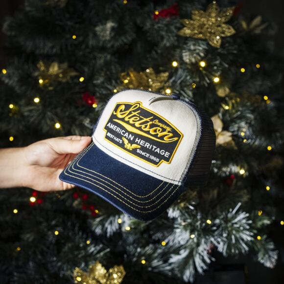 Stetson Amarican Heritage 7751103 27 Navy/White Cap