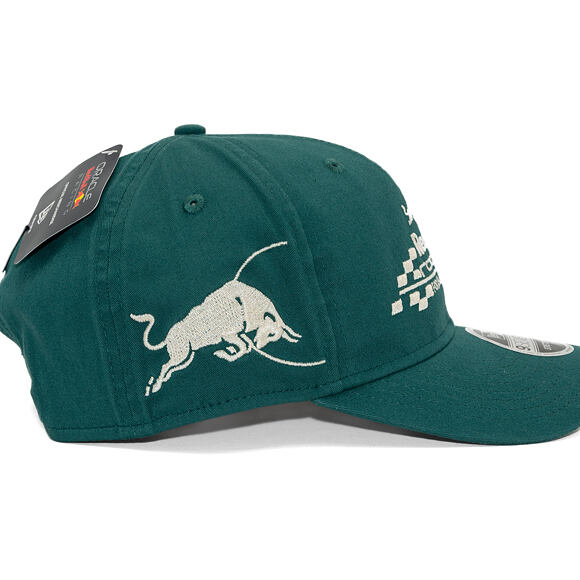 Cap New Era - F1 Washed 9SEVENTY Stretch-Snap - Red Bull F1 - Pine Green