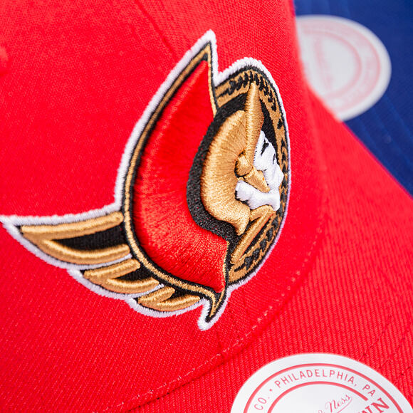 Mitchell & Ness - Ottawa Senators - Team Ground 2.0 Pro Snapback - Red