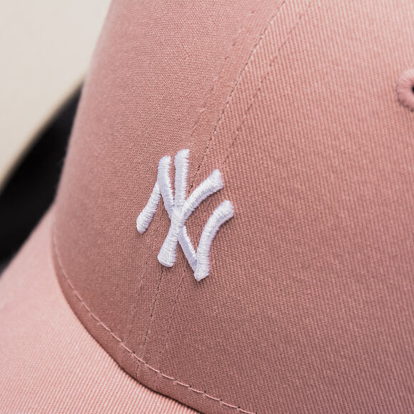 Womens Cap New Era - MLB Mini Logo 9FORTY - NY Yankees - Desert Pink