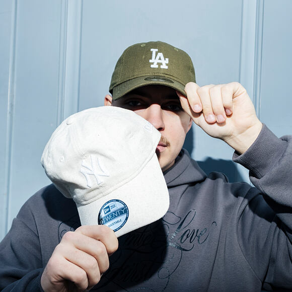 Cap New Era - MLB Linen 9TWENTY - NY Yankees - Stone