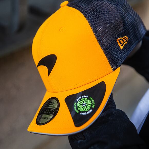 Cap New Era - Team Core 9SEVENTY Stretch-Snap - McLaren F1 - Orange / Black