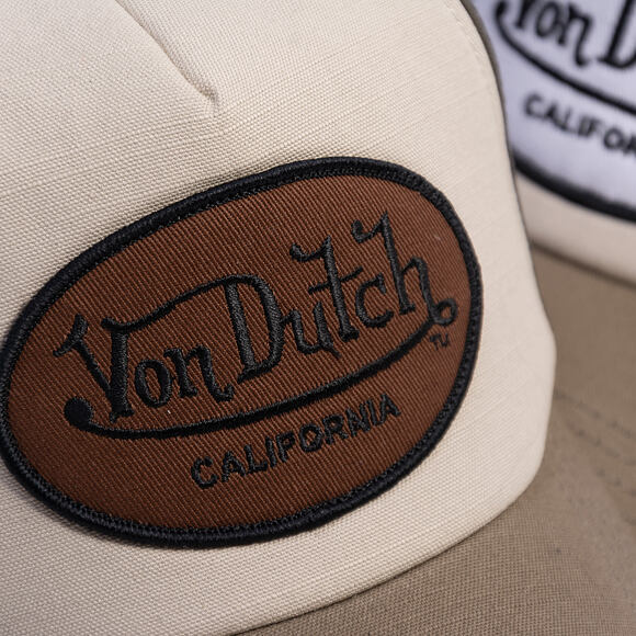 Cap Von Dutch - Trucker - Cali Patch Olive/Brown