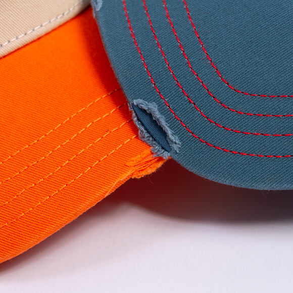 Cap Von Dutch - Trucker - Classic Logo Orange/Green