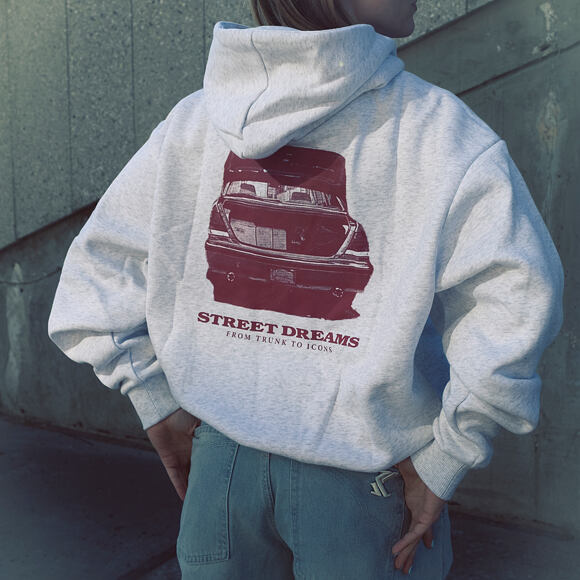 Slogan Oversized Hoodie
