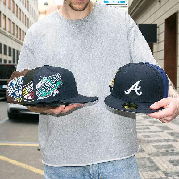 Cap New Era - MLB Hidden Hit 59FIFTY - Atlanta Braves - Team Color