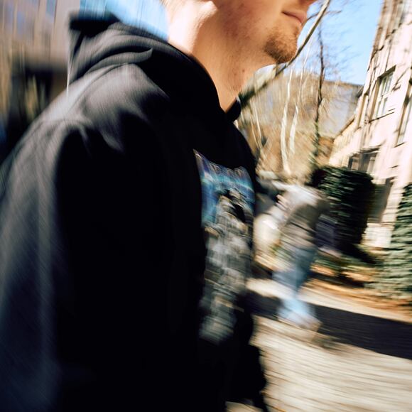 Sweatshirt Cyborg Hoodie (Black Wash)