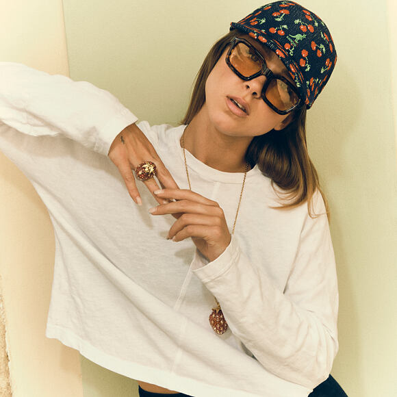 Cap Kangol - Tropic Cherry Spacecap - Navy