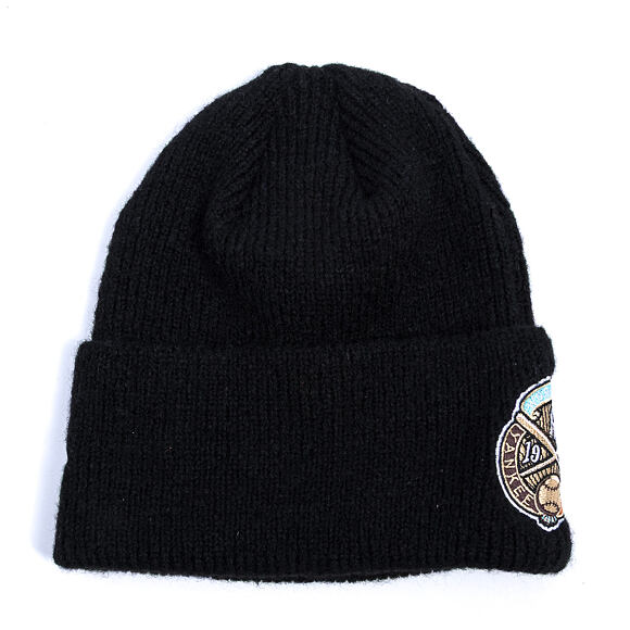Beanie New Era - MLB WS Retro Beanie - NY Yankees - Black / White