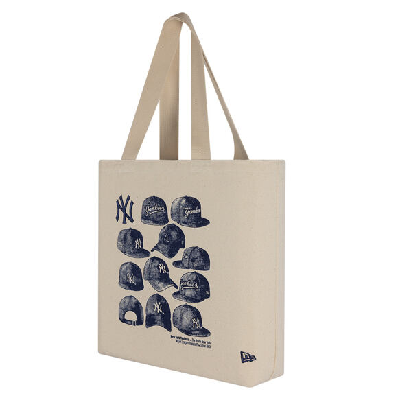 Bag New Era - MLB Graphic Heavy Tote Bag - NY Yankees - Ivory