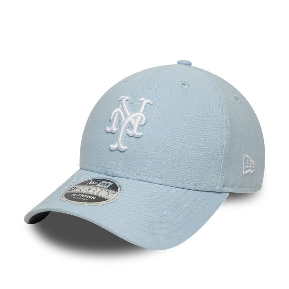 Cap New Era - MLB Linen 9FORTY M-CROWN - NY Mets - Sky Blue