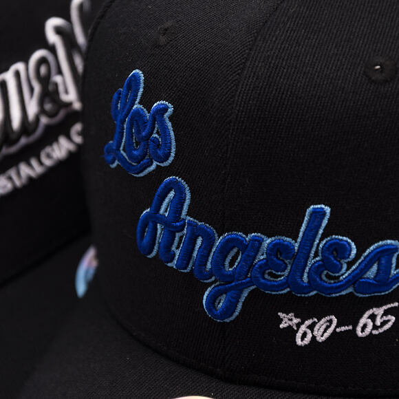 Cap Mitchell & Ness - NBA - Los Angeles Lakers HWC Timeline - Black