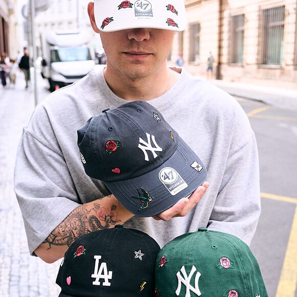Cap '47 Brand - MLB Multi Scatter CLEAN UP - LA Dodgers - Black