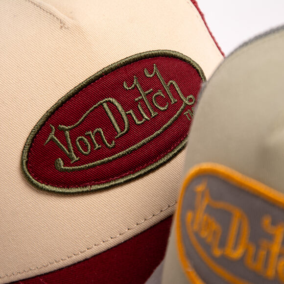 Cap Von Dutch - Trucker - Patch - Green / Light Blue