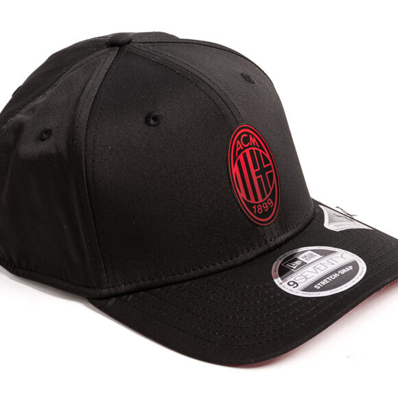 Cap New Era - Poly 9SEVENTY Stretch-Snap - AC MILAN - Black
