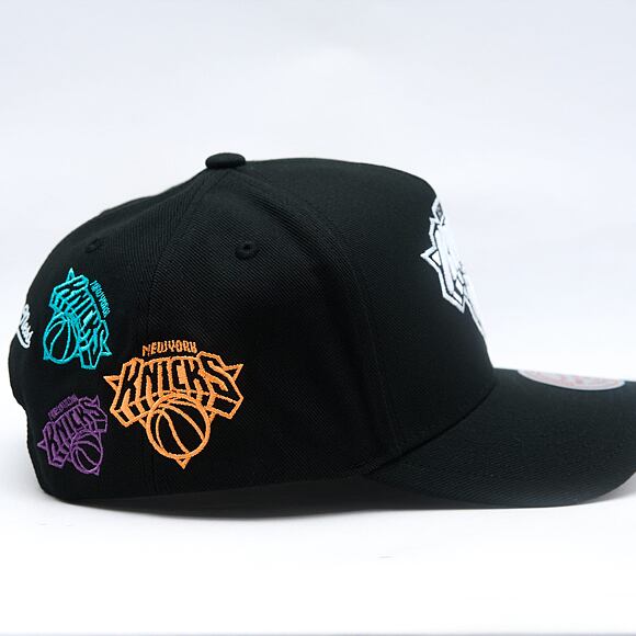 Cap Mitchell & Ness - NBA 404 Club Neon Pro Snapback - New York Knicks - Black