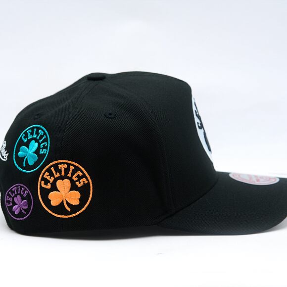 Cap Mitchell & Ness - NBA 404 Club Neon Pro Snapback - Boston Celtics - Black