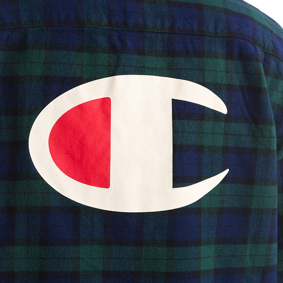 Shirt Champion - Green/Navy Shirt