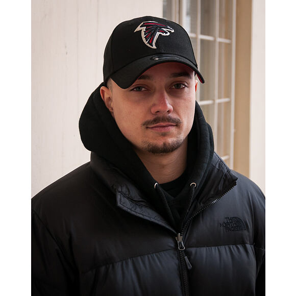 New Era 9FORTY The League Atlanta Falcons Strapback Team Color Cap