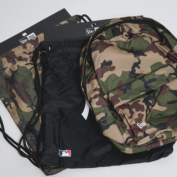 New Era Gym Sack New York Yankees Woodland Camo Backpack