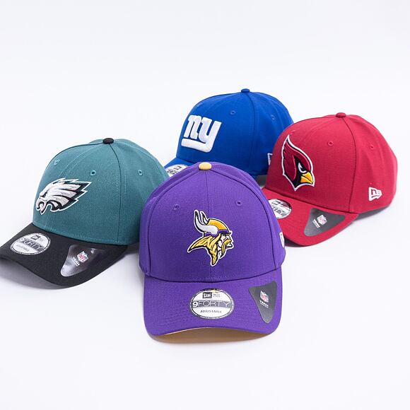 New Era 9FORTY The League Minnesota Vikings Strapback Team Color Cap