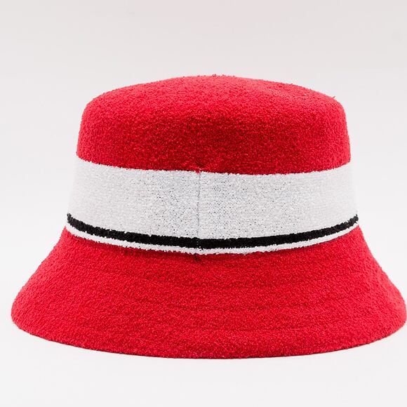 Kangol Bermuda Stripe Bucket K3326ST-SC613 Scarlet