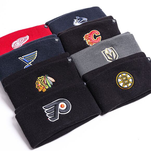 '47 Brand NHL Calgary Flames Haymaker Cuff Knit Black Winter Beanie