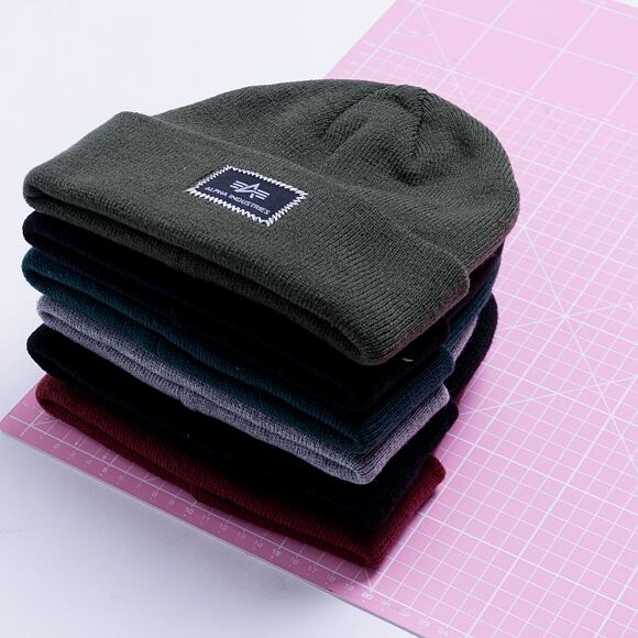 Alpha Industries X-Fit Beanie Grey Heather