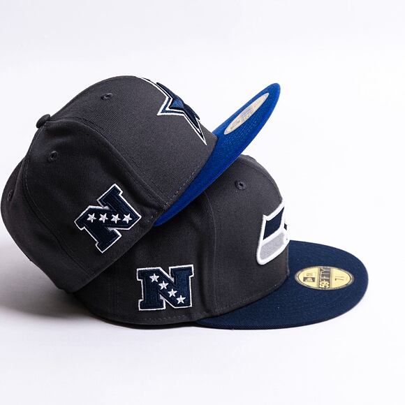 New Era 59FIFTY NFL Official Team Colors Seattle Seahawks Grey Cap